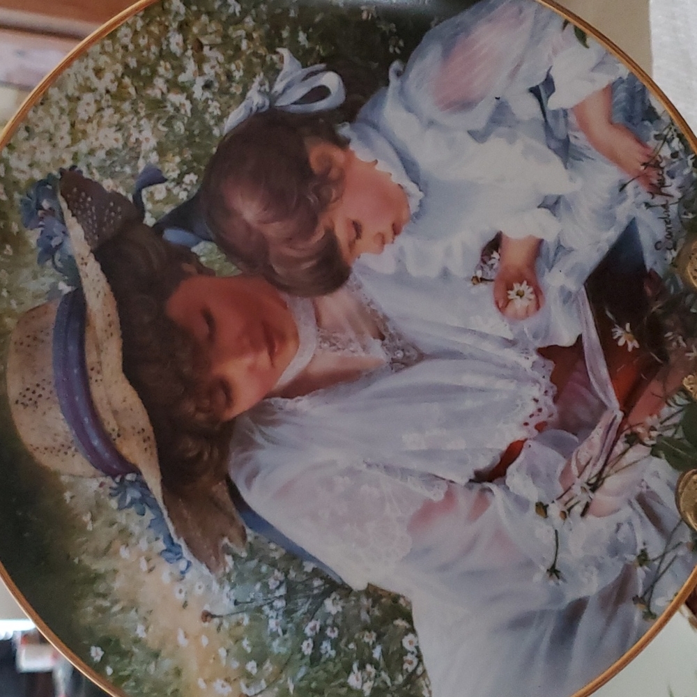 VINTAGE 1985 "ONCE UPON A TIME"FROM ORIGINAL SANDRA KUCK PAINTING COLLECTOR'S PL